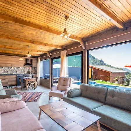 Vila Vazgecilmezim Deniz Manzarali ,sessiz,sakin Fethiye